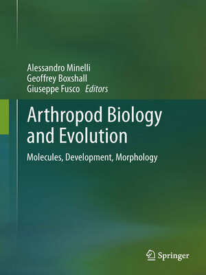 cover image of Arthropod Biology and Evolution